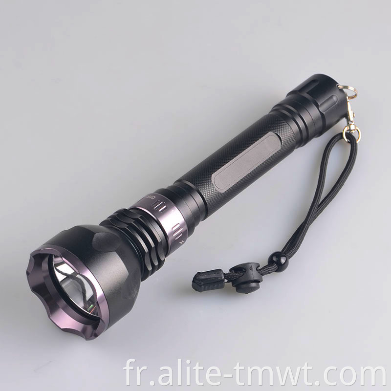 Lampe de poche de plongée XML T6 LED puissant la lumière de la plongée en mer de profondeur